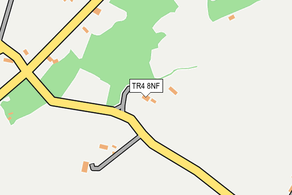 TR4 8NF map - OS OpenMap – Local (Ordnance Survey)