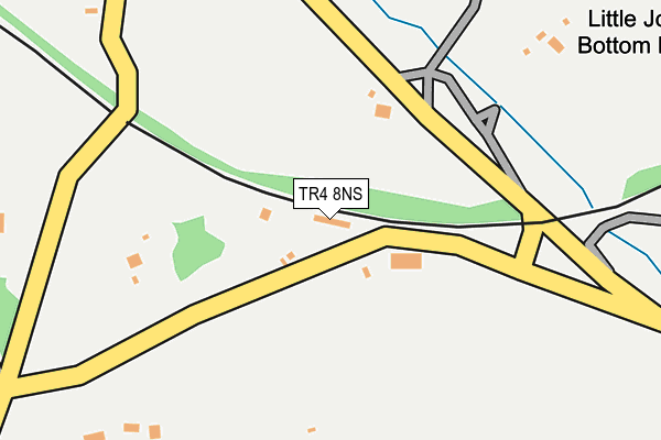TR4 8NS map - OS OpenMap – Local (Ordnance Survey)