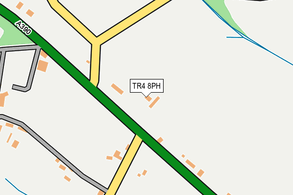 TR4 8PH map - OS OpenMap – Local (Ordnance Survey)