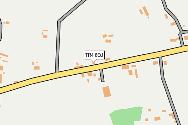 TR4 8QJ map - OS OpenMap – Local (Ordnance Survey)