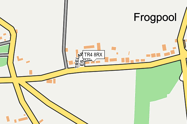 TR4 8RX map - OS OpenMap – Local (Ordnance Survey)