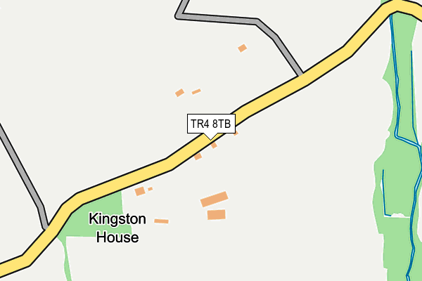 TR4 8TB map - OS OpenMap – Local (Ordnance Survey)