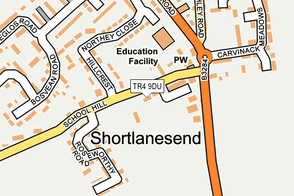 Map of LIFESTARWORKS LTD at local scale