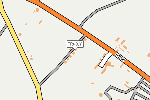TR4 9JY map - OS OpenMap – Local (Ordnance Survey)
