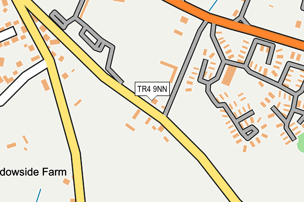 TR4 9NN map - OS OpenMap – Local (Ordnance Survey)