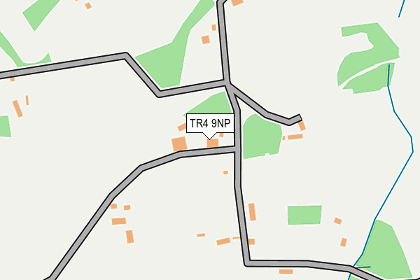 TR4 9NP map - OS OpenMap – Local (Ordnance Survey)