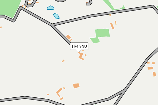TR4 9NU map - OS OpenMap – Local (Ordnance Survey)