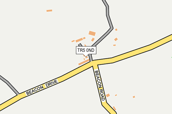 TR5 0ND map - OS OpenMap – Local (Ordnance Survey)
