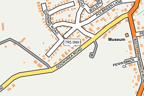 TR5 0NH map - OS OpenMap – Local (Ordnance Survey)