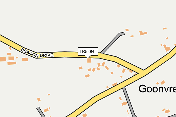 TR5 0NT map - OS OpenMap – Local (Ordnance Survey)