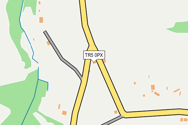 TR5 0PX map - OS OpenMap – Local (Ordnance Survey)