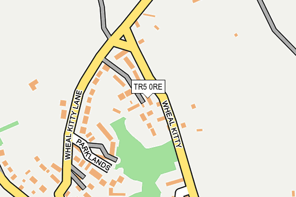 TR5 0RE map - OS OpenMap – Local (Ordnance Survey)