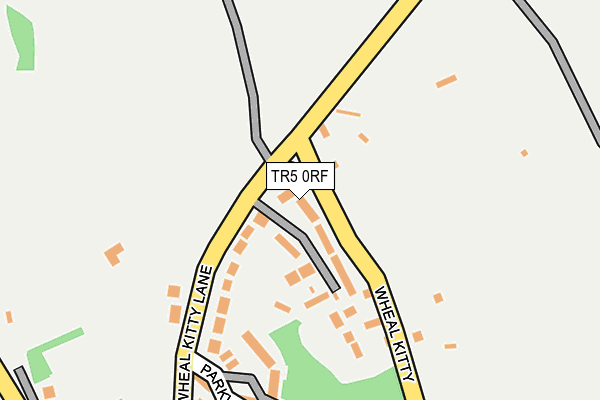 TR5 0RF map - OS OpenMap – Local (Ordnance Survey)