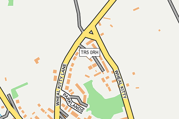 TR5 0RH map - OS OpenMap – Local (Ordnance Survey)