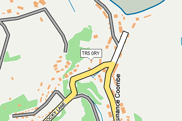 TR5 0RY map - OS OpenMap – Local (Ordnance Survey)