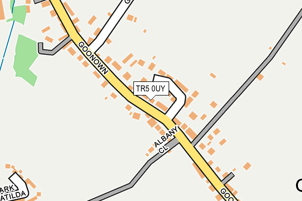 TR5 0UY map - OS OpenMap – Local (Ordnance Survey)