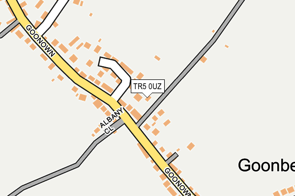 TR5 0UZ map - OS OpenMap – Local (Ordnance Survey)