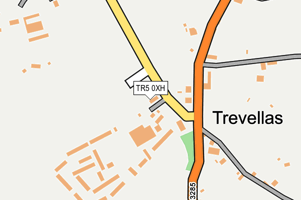 TR5 0XH map - OS OpenMap – Local (Ordnance Survey)