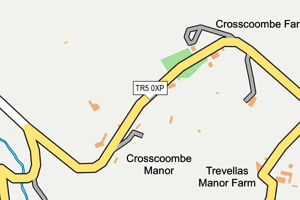 TR5 0XP map - OS OpenMap – Local (Ordnance Survey)