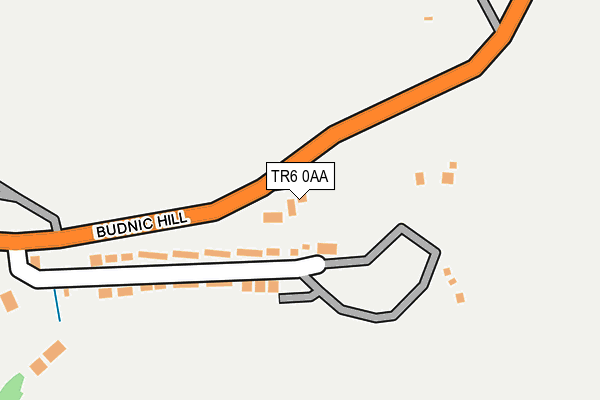 TR6 0AA map - OS OpenMap – Local (Ordnance Survey)