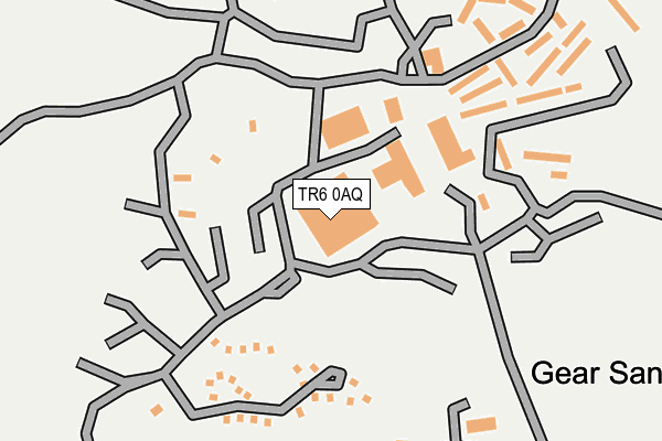 TR6 0AQ map - OS OpenMap – Local (Ordnance Survey)