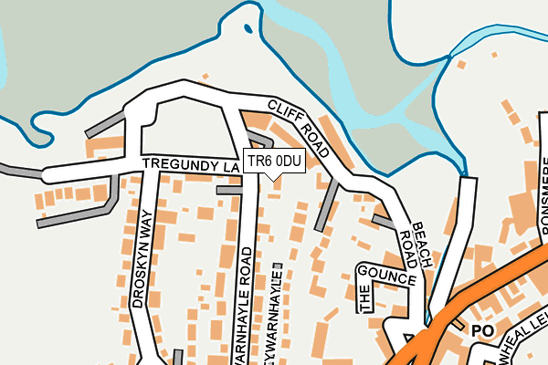 TR6 0DU map - OS OpenMap – Local (Ordnance Survey)