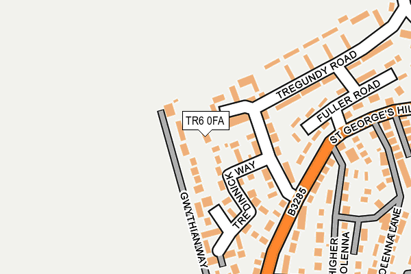 TR6 0FA map - OS OpenMap – Local (Ordnance Survey)