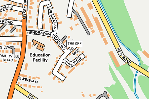 TR6 0FF map - OS OpenMap – Local (Ordnance Survey)