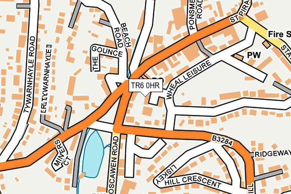 TR6 0HR map - OS OpenMap – Local (Ordnance Survey)