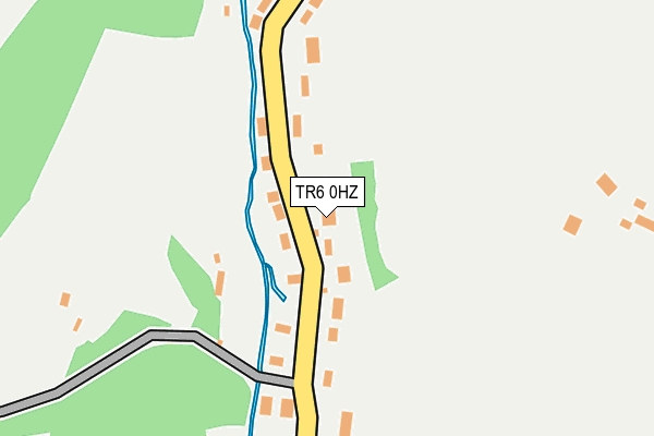 TR6 0HZ map - OS OpenMap – Local (Ordnance Survey)