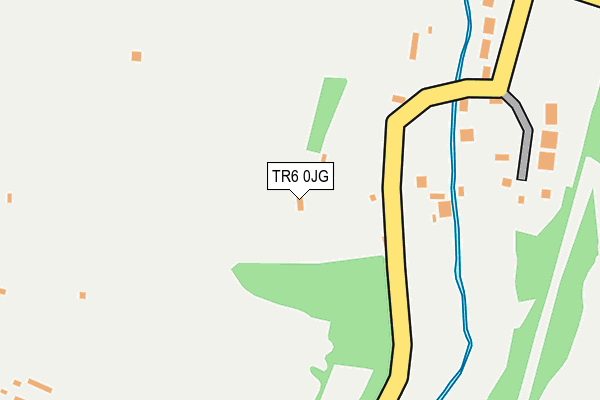 TR6 0JG map - OS OpenMap – Local (Ordnance Survey)