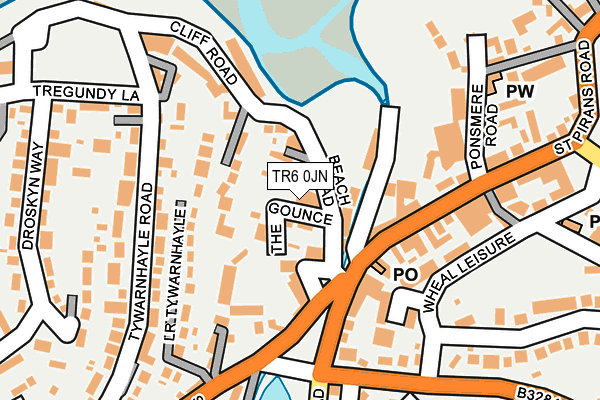 TR6 0JN map - OS OpenMap – Local (Ordnance Survey)