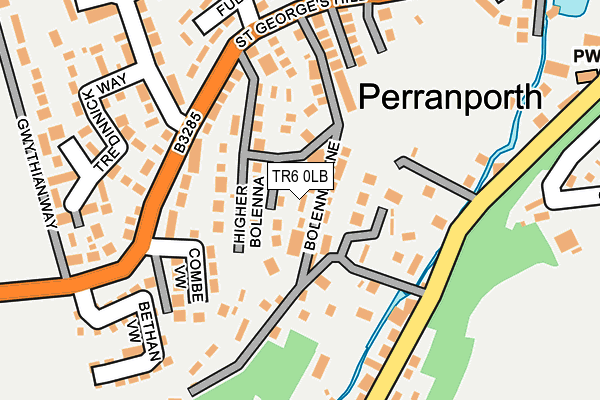 TR6 0LB map - OS OpenMap – Local (Ordnance Survey)