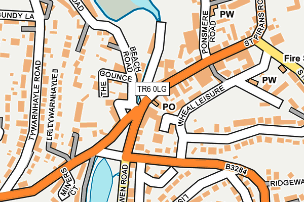 TR6 0LG map - OS OpenMap – Local (Ordnance Survey)