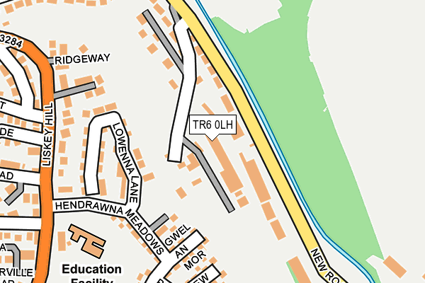 TR6 0LH map - OS OpenMap – Local (Ordnance Survey)