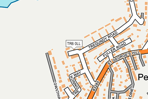 TR6 0LL map - OS OpenMap – Local (Ordnance Survey)