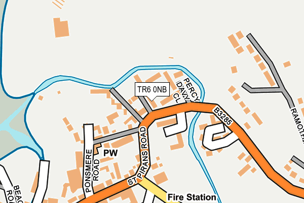 TR6 0NB map - OS OpenMap – Local (Ordnance Survey)