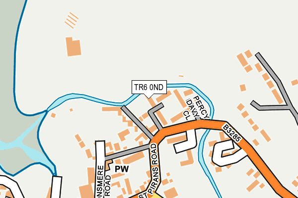 TR6 0ND map - OS OpenMap – Local (Ordnance Survey)
