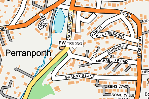 TR6 0NG map - OS OpenMap – Local (Ordnance Survey)