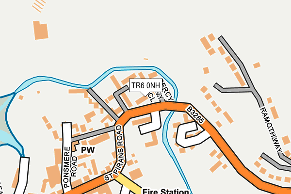 TR6 0NH map - OS OpenMap – Local (Ordnance Survey)