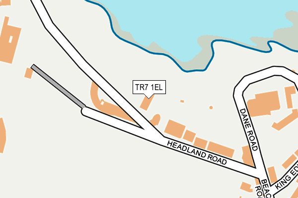 TR7 1EL map - OS OpenMap – Local (Ordnance Survey)