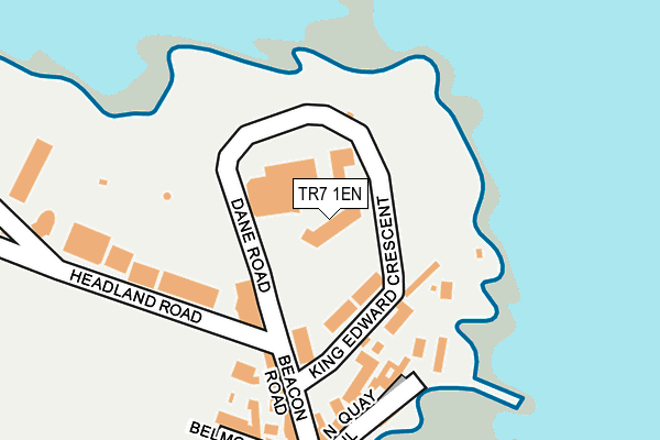 TR7 1EN map - OS OpenMap – Local (Ordnance Survey)