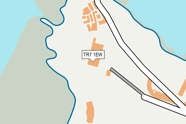 TR7 1EW map - OS OpenMap – Local (Ordnance Survey)