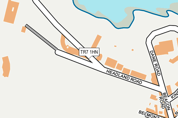 TR7 1HN map - OS OpenMap – Local (Ordnance Survey)