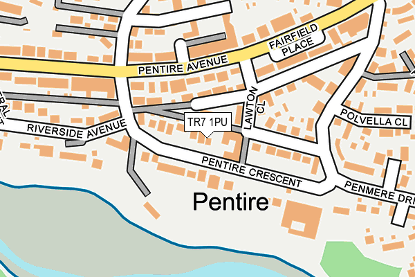 Map of FRASER PENTIRE TECHNOLOGY LTD at local scale