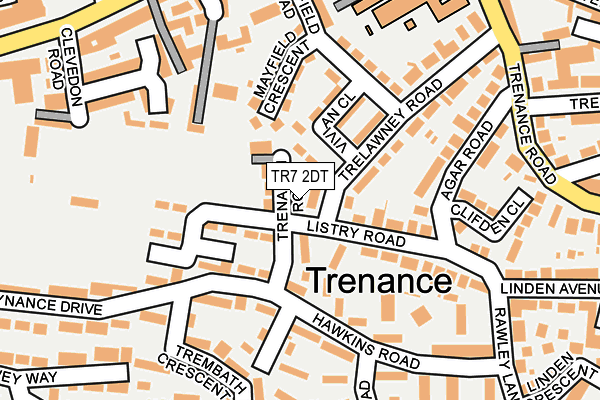 TR7 2DT map - OS OpenMap – Local (Ordnance Survey)