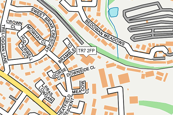 TR7 2FP map - OS OpenMap – Local (Ordnance Survey)