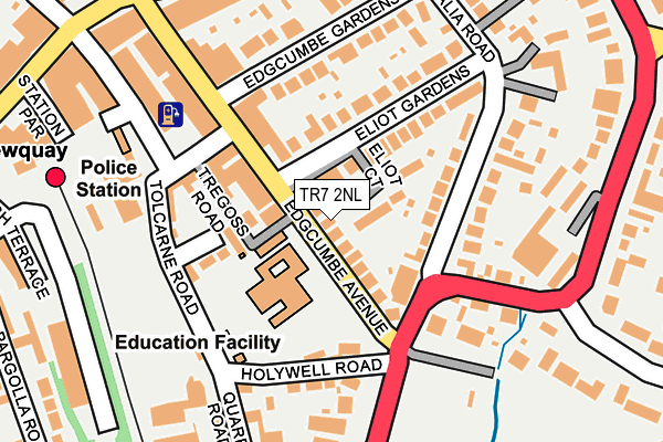 TR7 2NL map - OS OpenMap – Local (Ordnance Survey)