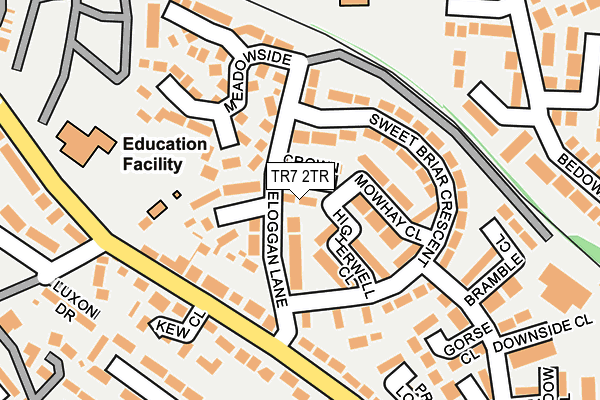 TR7 2TR map - OS OpenMap – Local (Ordnance Survey)
