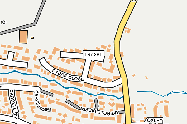 TR7 3BT map - OS OpenMap – Local (Ordnance Survey)